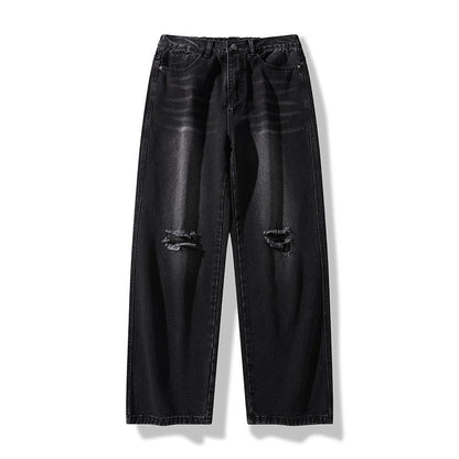 Herren Jeans Distressed Lässig Berlin Style