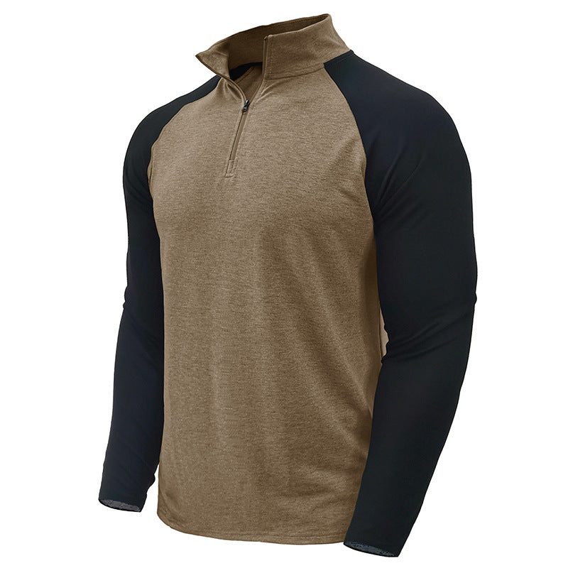 Herren Stehkragenpullover Sportlich Modern - BerlinGlamour