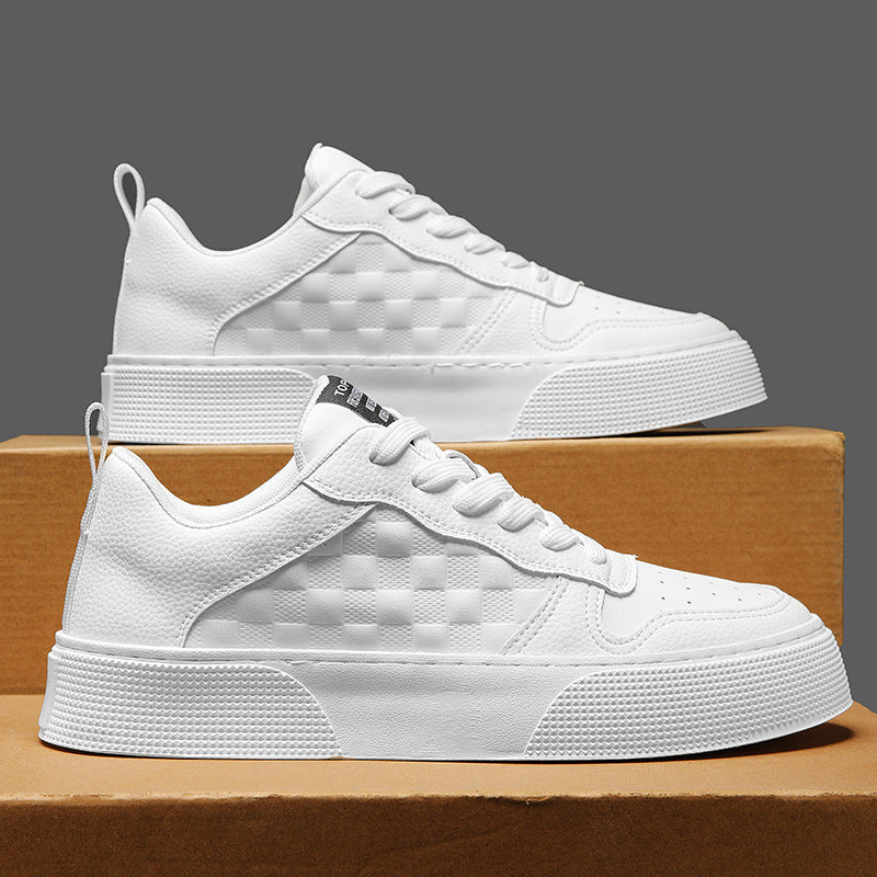 Damen Sneaker Karomuster Rutschfest Mode Sportschuhe