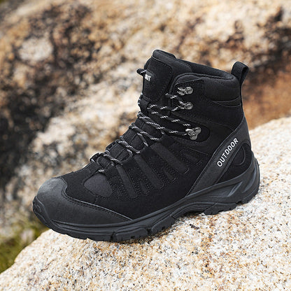 Damen Outdoorschuhe Robust Knöchelschutz Wanderschuhe