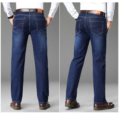 Herren Jeans Bequem Lässig Business Style
