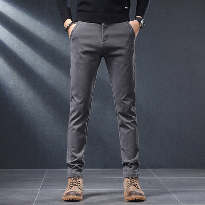 Schmale Herrenhose Chinostil Slim Fit