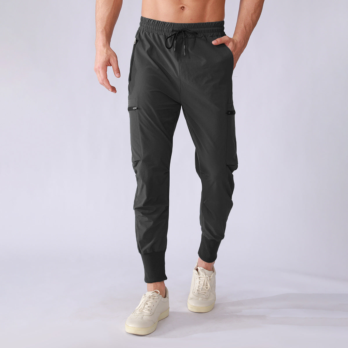 Herren Jogginghose Modern Cargo Bequem Elastisch