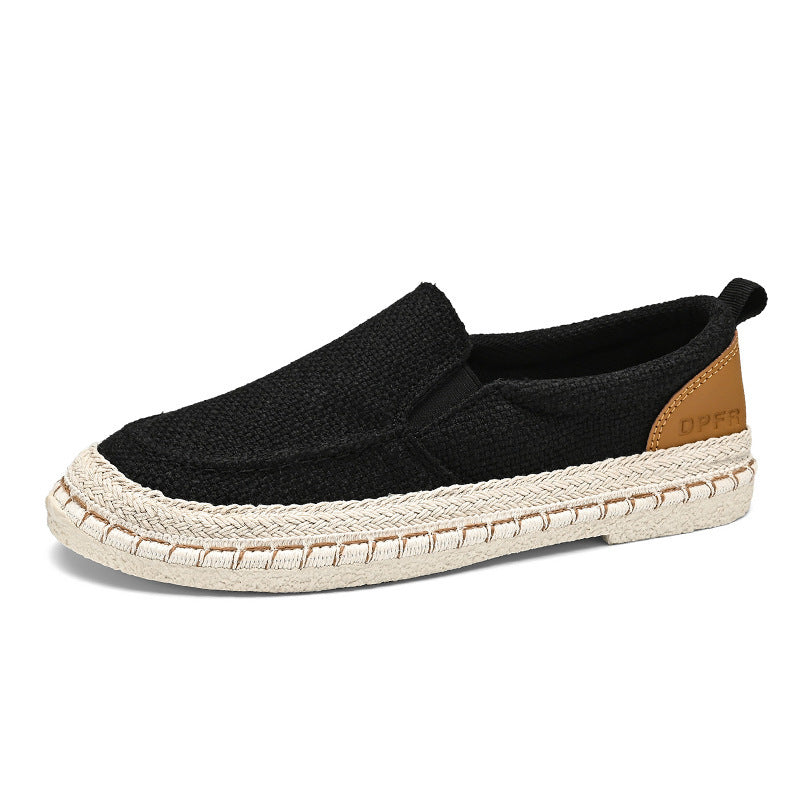 Damen Espadrilles Bequem Elastisch Ökologisch