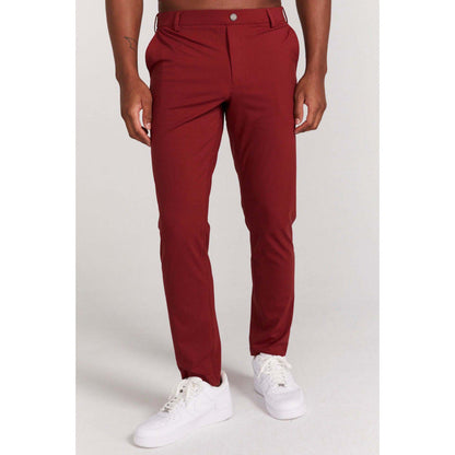 Herren Stretchhose Elegant Slim Fit Schwarz