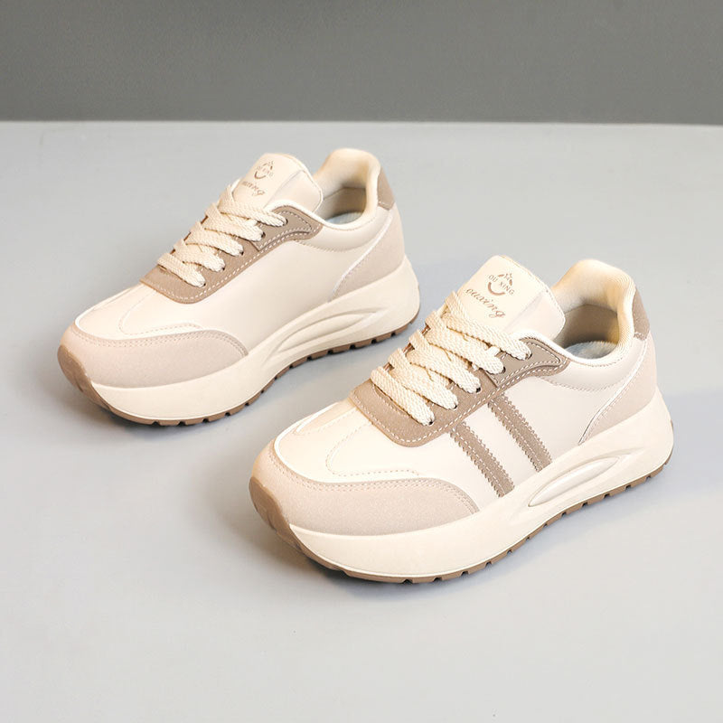 Damen Sneaker Sportlich Chunky Atmungsaktiv Komfort