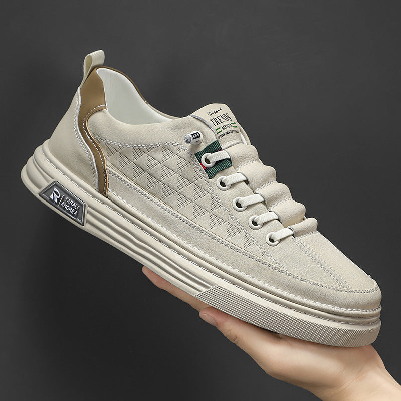 Damen Sneaker Bequem Sportlich Weiß