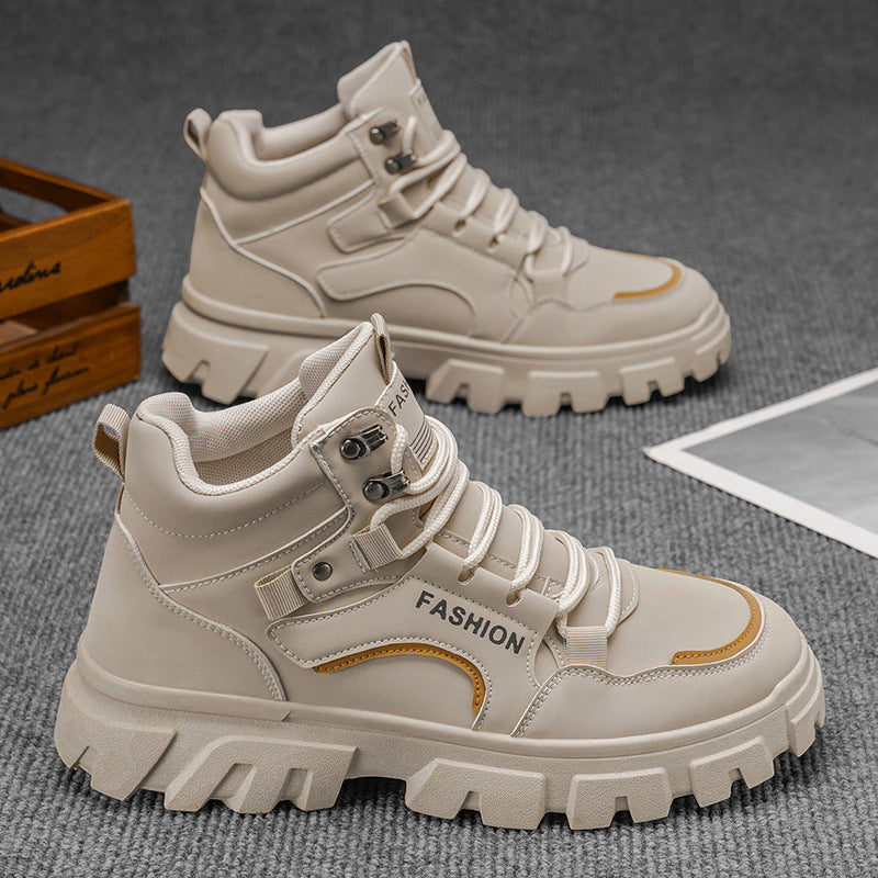 Damen Sneaker High-Top Sportlich Robust mit Rutschfester Sohle - BerlinGlamour