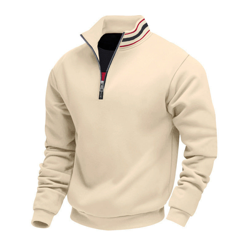 Herren Sportpullover Modern Athletisch Grün