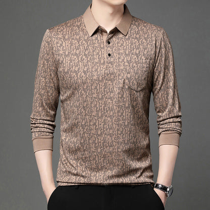 Herren Poloshirt Grafik Atmungsaktiv Modern