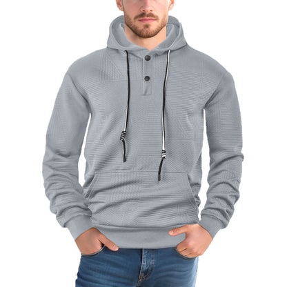 Herren Hoodie Strukturiert Modern Urban Style