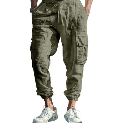 Herren Cargo-Hose Lässig Bequem Mit Taschen
