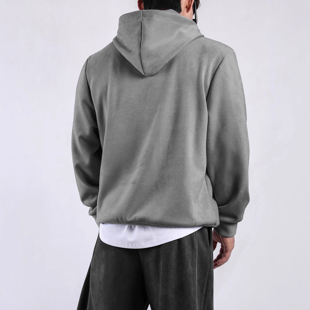 Herren Kapuzenpullover Weich Warm Kängurutasche Sportlich