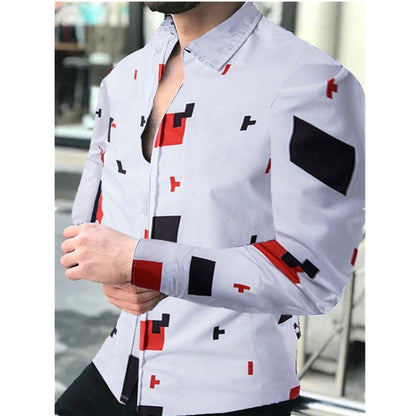 Herren Langarmshirt Grafikdruck Modern Berlin Style