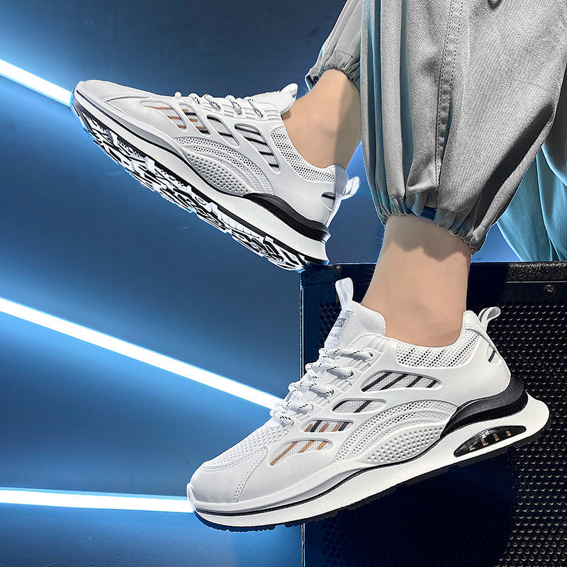 Damen Sneaker Sportlich Belüftet Flexibel Laufsohle