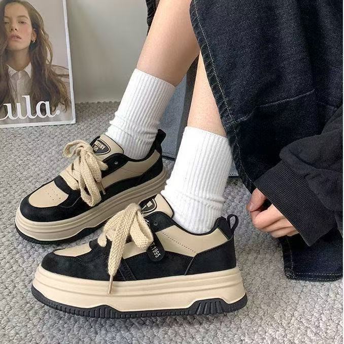 Damen Sneaker Bequem Chunky Sportlich Modisch