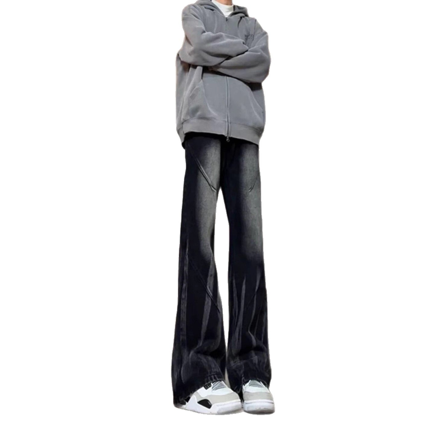 Herren Jeans Used Look Baggy Relaxed Fit