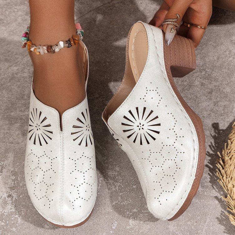 Damen Clogs Offen Elegant Berlin Style