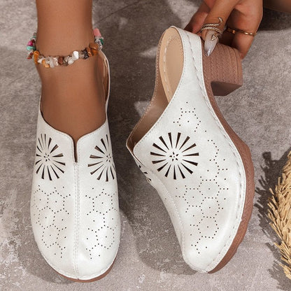Damen Clogs Offen Elegant Berlin Style