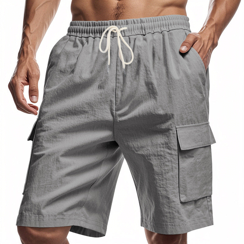 Herren Cargo Shorts Bequem Vielseitig Elastisch