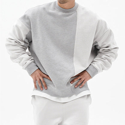 Herren Sweatshirt Modern Bequem Hoher Kragen - BerlinGlamour