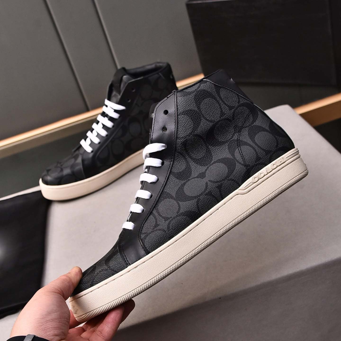 Damen Sneaker High-Top Sportlich Moderne Schuhe