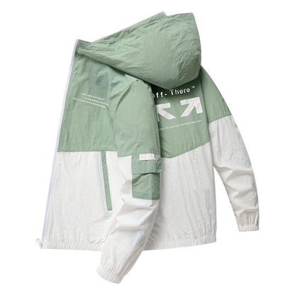 Wasserdichte Windbreaker Jacke Herren Damen Sport - BerlinGlamour