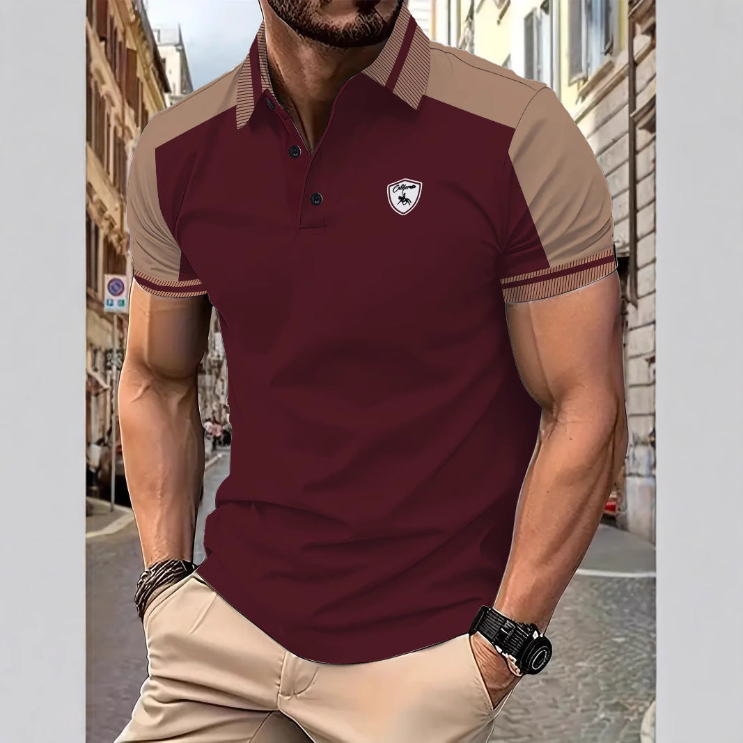 Herren Polohemd Modern Sportlich Farben - BerlinGlamour