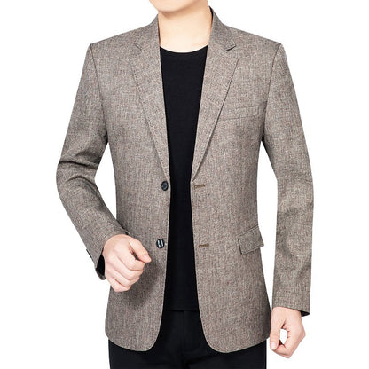 Herren Blazer Elegante Weicher Stoff Strapazierfähig Modern