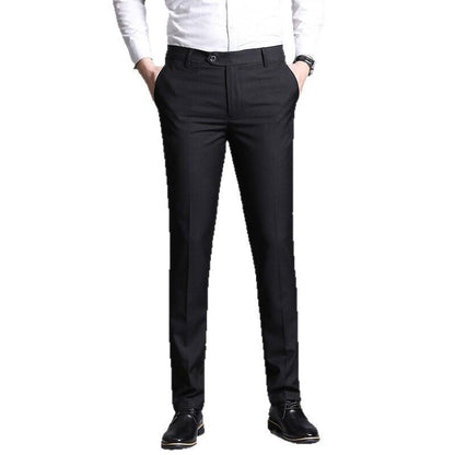 Herren elegante Slim-Fit Anzughose BerlinGlamour.