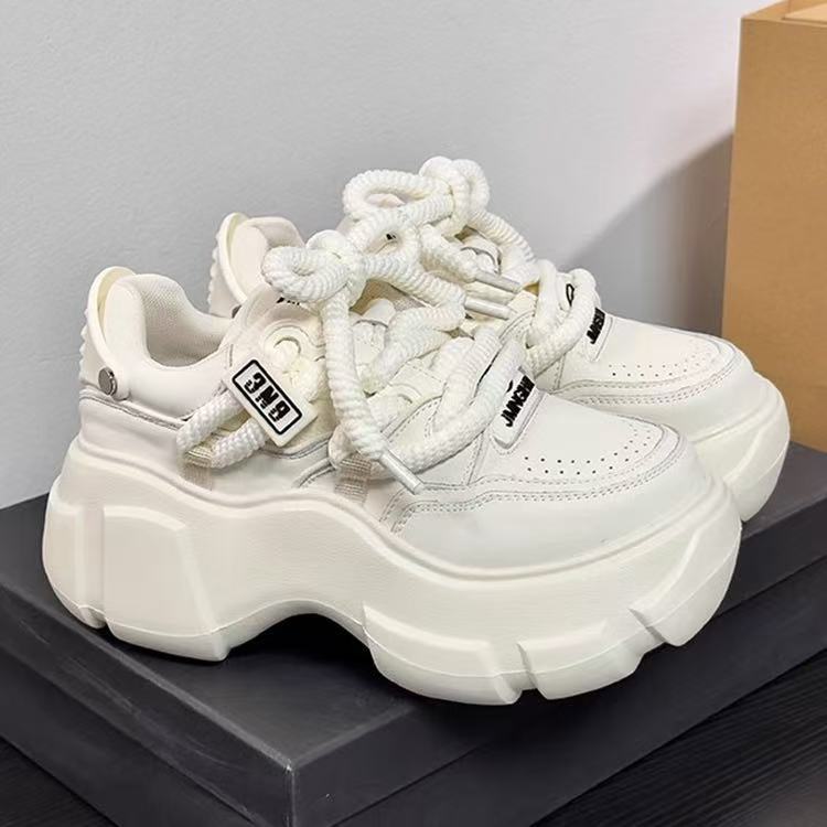 Damen Plateausneaker Hoch Modern Stylisch Sneaker Schuhe