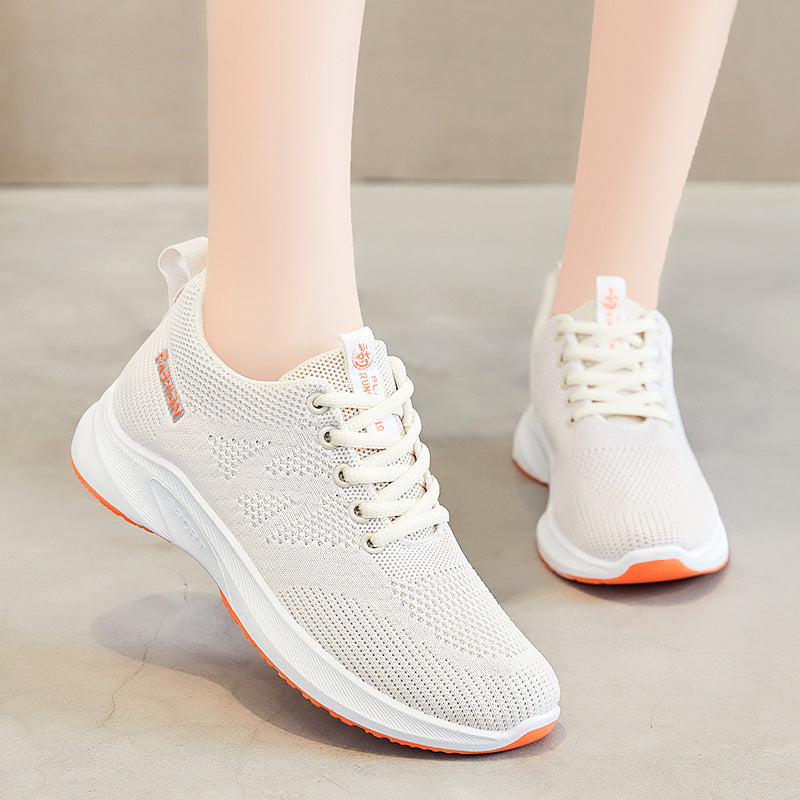 Damen Sportsneaker Leicht Atmungsaktiv Laufschuhe Komfort