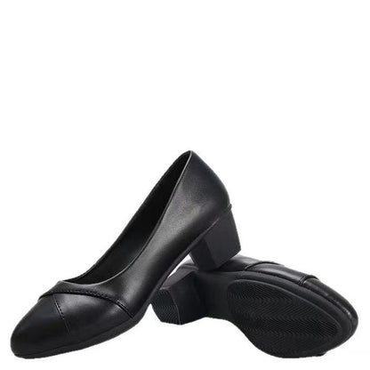 Damen Pumps Blockabsatz Elegante Bequem