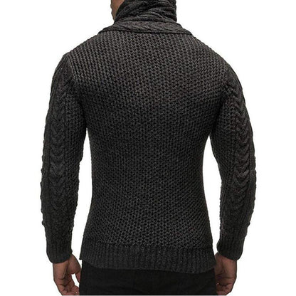 Herren Strickpullover Asymmetrisch Robust Modern