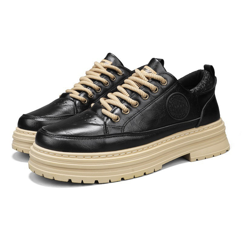 Damen Leder Sneaker Bequem Rutschfest Atmungsaktiv