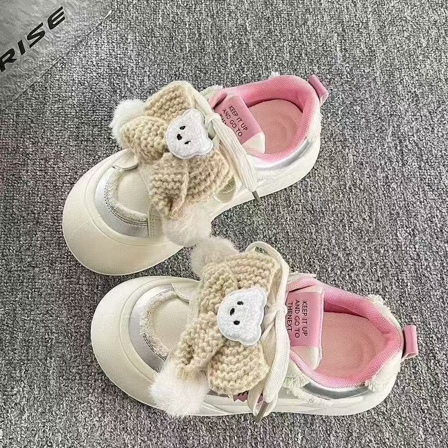 Damen Sneaker Kuschelig Verspielt Frauen Schuhe - BerlinGlamour