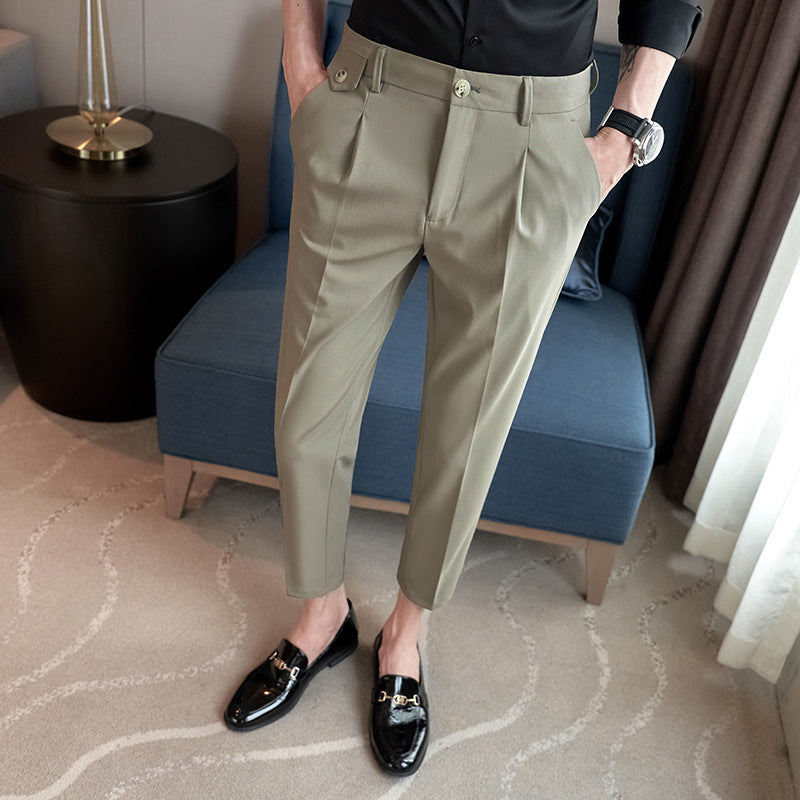 Herren Anzughose Slim Fit Modern