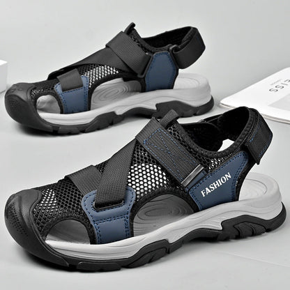 Damen Sport-Sandalen Atmungsaktiv Rutschfest Verstellbar