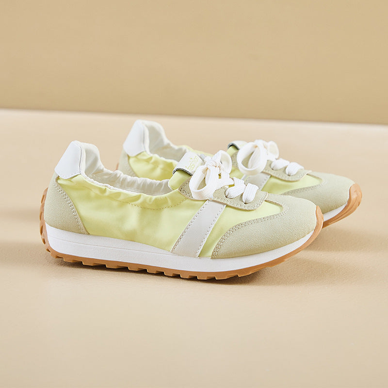 Damen Laufschuhe Bequem Elastisch Sneaker Sport