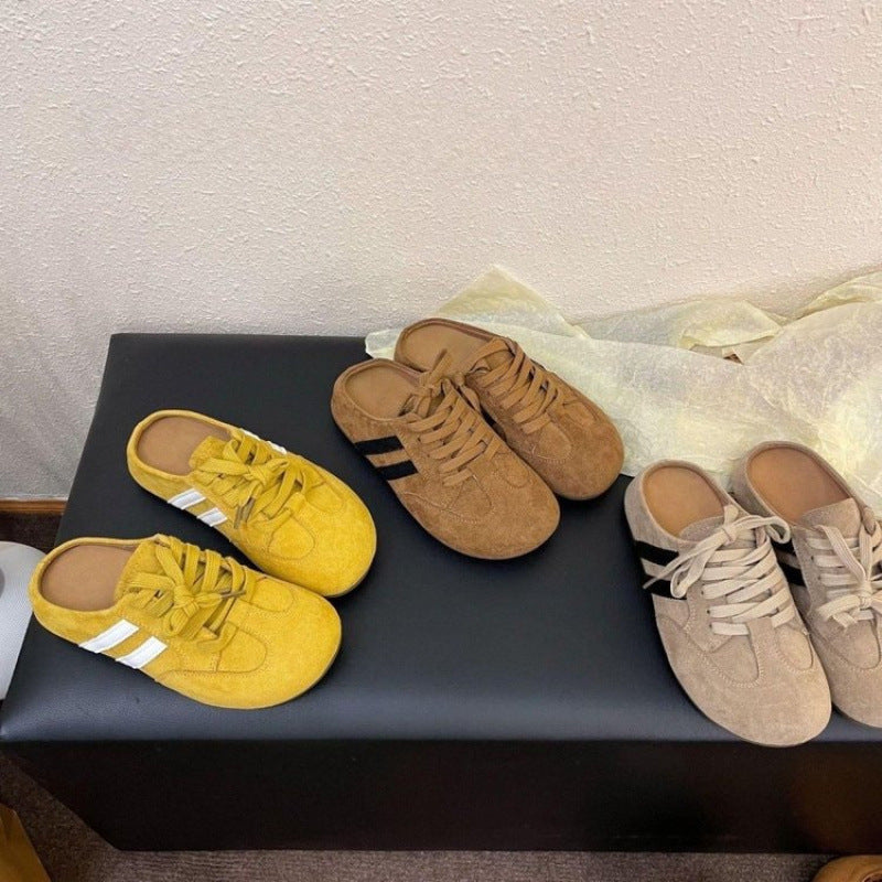 Damen Sneaker Sportlich mit Schnürverschluss Modern