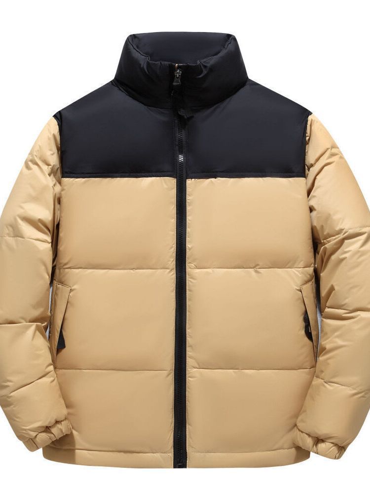 Herren Steppjacke Funktionell Moderner Kragen