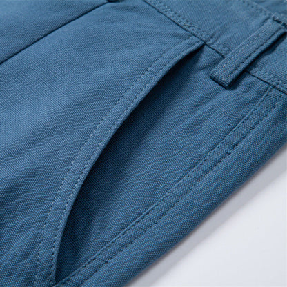 Herren Cargo-Shorts Bequem Taschenreich Freizeit-Shorts
