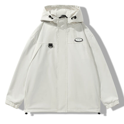 Wetterfeste Herrenjacke Multifunktionell Winddicht
