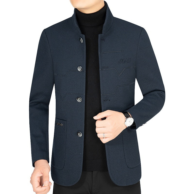 Herren Freizeitjacke Modern Stilvoll Mit Details