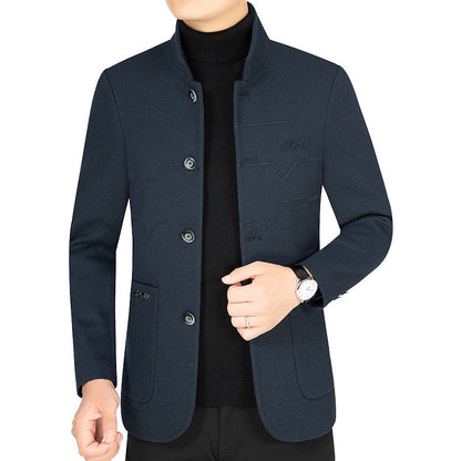 Herren Freizeitjacke Modern Stilvoll Mit Details