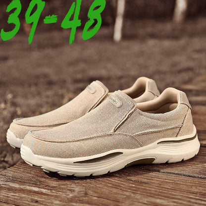 Damen Sneaker Bequem Slip-On mit Luftdurchlässigkeit und Elastik