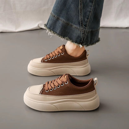 Damen Sneaker Hoch Plateau Chunky Bequem Modisch
