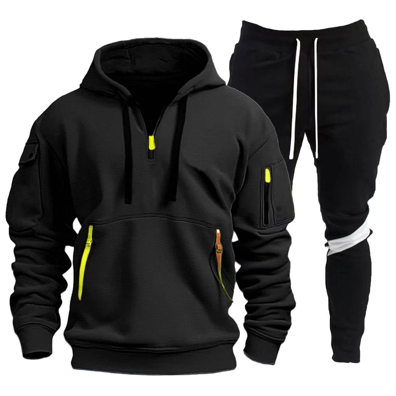 Herren Sportbekleidung Hoodie Jogginghose Komplettsatz
