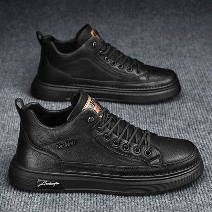 Damen Sneaker High-Top Strapazierfähig Robust Schwarz