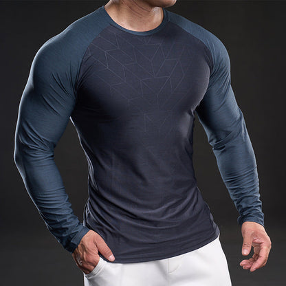 Herren Funktionsshirt Langarm Sportlich DryFit